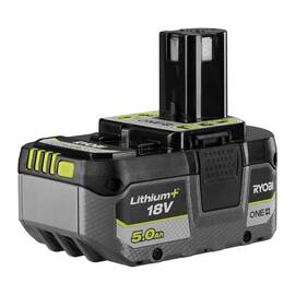 ​Acumulator Ryobi, Lithium+, 18 V, 5 Ah, 4 trepte afisare putere ramasa - - Roveli