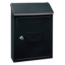 ​Cutie postala DacEnergy©, realizata din otel galvanizat, inchidere cilindrica cu cheie, interior / exterior, 21 x 7 x 30 cm, antracit - - Roveli