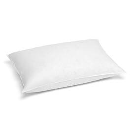 Perna DacEnergy©, realizata din bumbac, umplutura din puf si pene, antibacterian si anti-acarien, dreptunghiulara, alba, 50x70 cm - - Roveli