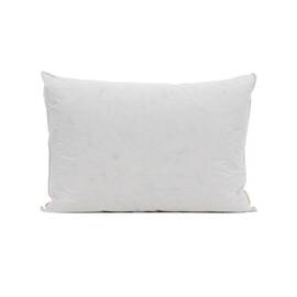 Perna DacEnergy©, realizata din bumbac 70% si poliester 30%, umplutura din 90% pene de gasca si 10% puf de gasca, alb, 50 x 70 cm - - Roveli