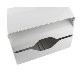 Dispenser prosoape hartie Z sau rola DacEnergy©, realizat din ABS, se inchide cu cheie, 400 servetele sau o rola de maxim 100 metri, alb - - Roveli