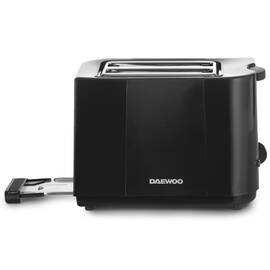 Prajitor de paine, 750 W, 2 felii, control electronic rumenire, 6 trepte putere, tavita de firimituri, negru - - Roveli