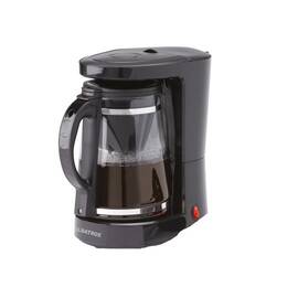Cafetiera 2 in 1, 680 W, 1.2 l, capacitate 10 cesti, infuzor pentru ceai, oprire automata, negru - - Roveli
