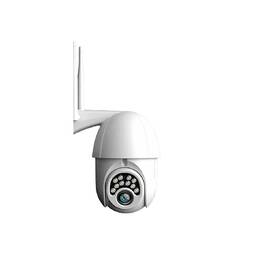 Camera inteligenta Wifi DacEnergy©, FULL HD 1080P, 4X zoom, rotire din aplicatie, comunicare bidirectionala, vedere nocturna, detectie miscare, suport ONVIF, leduri lumina, culoare alb - - Roveli