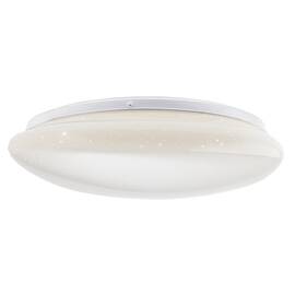 Plafoniera LED Smarter, realizat din metal, dispersor din acril alb, efect de sclipire, 36W, 2500lm, lumina neutra, alba - - Roveli