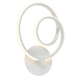 Aplica LED Smarter, structura din aluminiu, dispersorul din silicon alb opal, 12W, 768lm, design inovator - - Roveli