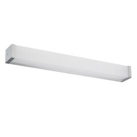 Aplica LED pentru baie Smarter, structura din aluminiu, dispersor din PMMA, 16W, IP44, 604 x 75 x 60 mm, opal - - Roveli