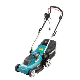 Masina de tuns iarba, electrica, suprafete medii, 400 mp, 1200 W, echipata cu cos colector 30 litri, inaltimea de taiere reglabila - - Roveli