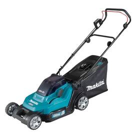 Masina de tuns iarba, inaltimea de taiere reglabila, puntea de taiere lata de 43 cm, cu 2 acumulatori LXT, 18V, 5Ah - - Roveli