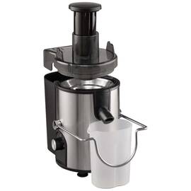 Storcator de fructe si legume Gorenje, 400 W, 2 trepte de viteza, capac anti-praf, recipient pulpa 1.6 litri, recipient suc 0.6 litri, micro filtru, argintiu si negru - - Roveli