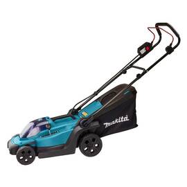 Masina de tuns gazon Makita, latime de taiere 33 cm, cu acumulator LXT, 18V, 4A si incarcator standard, sac de colectare 30 l - - Roveli