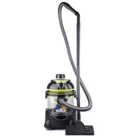 Aspirator Studio Casa, fara sac, cu filtrare prin apa, 1600 W, 2 litri, filtru HEPA, functia aspirare umeda, spalare si suflare, negru si verde - - Roveli