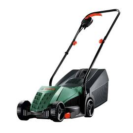 ​Masina de tuns iarba Bosch, motor electric, 1200 W, latime de taiere de 32 cm, tehnologia GrassCombs, capacitate sac colector 31 l - - Roveli