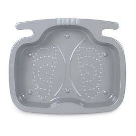 ​Curatator de picioare pentru piscina Intex, se conecteaza la scarile Intex, antiderapant, 56 x 49 x 9 cm, gri - - Roveli