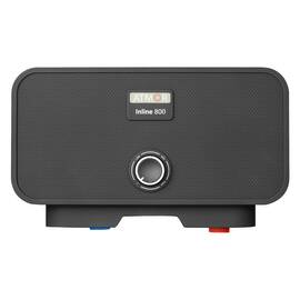​Incalzitor instant de apa, electric, pentru dus si chiuveta, 3 trepte incalzire, 2 kW, 3.5 kW, 5.5 kW, IP24, protectie supraincalzire, termostat, 304 x 178 x 98 mm, negru - - Roveli