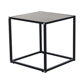 Măsuţă portabilă, stejar/negru, JAKIM NEW TIP 1 - - Roveli