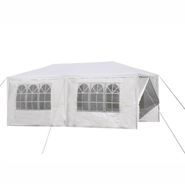 Cort de grădină pentru party, alb, 3x6 m, TEKNO TYP 2 - - Roveli
