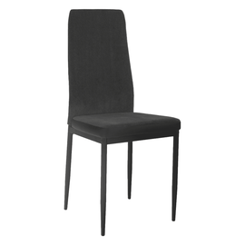 Scaun bucătărie, gri închis/negru, ENRA - - Roveli