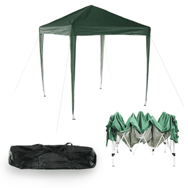 Pavilion de grădină pliabil, verde, 2x2 m, TREKAN TIP 1 - - Roveli