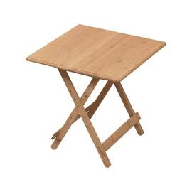 Masă, bambus natural, 58x58 cm, DENICE - - Roveli