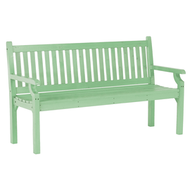 Bancă de grădină din lemn, neo mentă, 150 cm, KOLNA - - Roveli