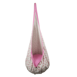 Fotoliu balansoar suspendat, roz/model flamingo, SIESTA TYP 2 - - Roveli
