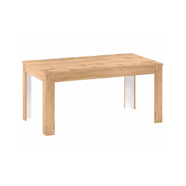 Masă de luat masa pliantă, stejar apalache, 160-200x90 cm, PUSAN S - - Roveli
