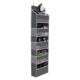 Organizator de agăţat pe uşă, gri, MADON - - Roveli