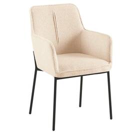 Scaunul de design, bej/negru, REMOND - - Roveli