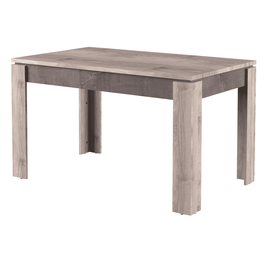 Masă dining extensibilă, castan Nairobi/onix, 130-175x80 cm, JESI NEW - - Roveli