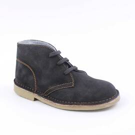 Ghete usoare , pentru copii , din piele naturala , cu talpa cusuta 445-GRI/G - - Roveli