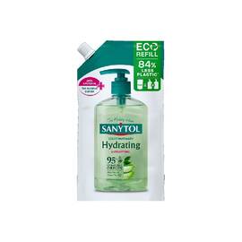 ​SANYTOL Rezerva Sapun Lichid Antibacterian Hidratant – Aloe Vera si Ceai Verde, 500 ml - - Roveli