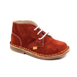 Ghete usoare , pentru copii , din piele naturala intoarsa , PRIMII PASI 445-CARAMIZIU/PP, Culoare (12): Caramiziu, Marime (12): 20 - - Roveli