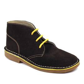 ​Ghete de dama , din piele naturala cu talpa cusuta 445-MARO/G/D, Culoare (12): Maro, Marime (12): 36** - - Roveli