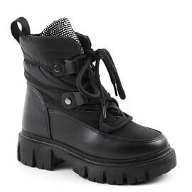 Cizme imblanite de zapada , cu platforma XH2306-BLACK, Culoare (12): Negru, Marime (12): 37 - - Roveli