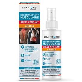 LGN Decontractant Muscular – Spray cu arnica si mentol 100 ml - Granions Franta - - Roveli