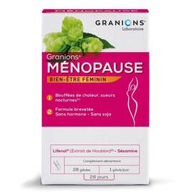 ​LGN Menopause 28 Capsule – Confort natural in premenopauza si menopauza – Granions Franta - - Roveli