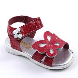 Sandale pentru copii , PRIMII PASI , din piele naturala 3263-FUCSIA/PP, Culoare (12): Fucsia, Marime (12): 35 - - Roveli
