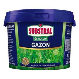 Ingrasamant gazon Substral Osmocote, fertilizant profesional cu actiune prelungita, granule, 5 kg - - Roveli