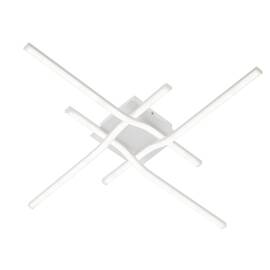 Plafoniera LED Smarter, pentru interior, structura din metal, dispersor din PVC, 38W, 2611lm, lumina neutra, alb mat - - Roveli