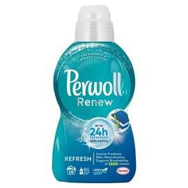 Detergent lichid Perwoll Renew Sport & Refresh, reda intensitatea culorilor inchise, curata intr-un mod delicat, 990 ml, 18 spalari - - Roveli