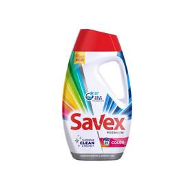 Detergent de rufe lichid Savex Color, 945 ml, delicat cu tesaturile, 21 spalari - - Roveli