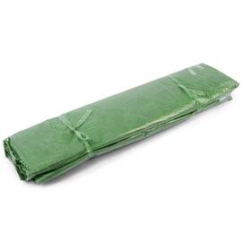 Folie protectie solar de gradina DacEnergy©, folie PE 140g/m2, 6 ferestre cu plase de tantari, rezistenta UV4, 300 x 200 x 200 cm, 6 m2, verde - - Roveli