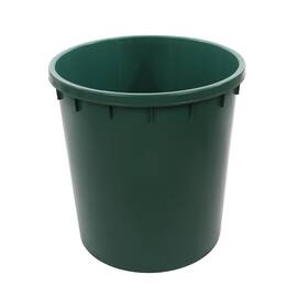 Cada din plastic, realizat din polietilena de inalta densitate, fara capac, verde, 250 litri - - Roveli
