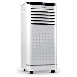 Aparat de aer conditionat portabil, raceste, dezumidifica, ventileaza si functie de somn, compresor RECHI, ecran LCD, panou de control tactil, telecomanda inteligenta, aplicatie Tuya, Higrostat, functia de blocare pentru copii, 9000 BTU - - Roveli
