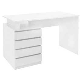 Masă PC, albă, HANY NEW - - Roveli