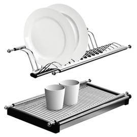 Scurgător de vase pentru dulap superior, oţel inoxidabil, KAPIO TYP 3 - - Roveli