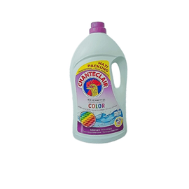 Detergent de rufe lichid Chante Clair Color, protejeaza si mentine intensitatea culorilor, formula concentrata, 3.6 l, 80 spalari - - Roveli