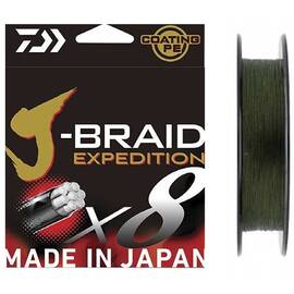 Fir Textil Daiwa J-Braid Expedition X8 PE 150m 0.06mm-0.22mm Dark Green - - Roveli