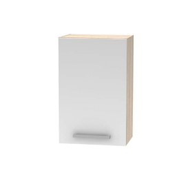 Cabinet superior 45 1DV, stejar sonoma/alb, NOVA PLUS NOPL-024-OH - - Roveli